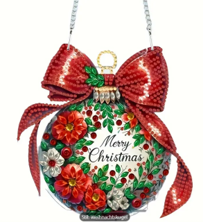 Diamond Painting Weihnachtskugel